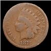 Image 2 : 1875 Indian Cent 1c Grades vg+
