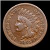 Image 2 : 1865 Indian Cent 1c Grades vf++