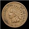 Image 2 : 1859 Indian Cent 1c Grades xf+