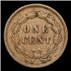 Image 3 : 1859 Indian Cent 1c Grades xf+