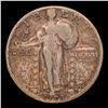 Image 2 : 1928-s Standing Liberty Quarter 25c Graded xf45 BY SEGS