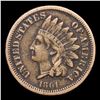 Image 2 : 1861 Indian Cent 1c Grades vf++