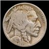 Image 2 : 1923-s Buffalo Nickel 5c Grades f, fine