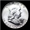 Image 2 : 1949-p Franklin Half Dollar 50c Grades GEM+ FBL