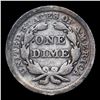 Image 3 : 1854-p  a Seated Liberty Dime 10c Grades vf details