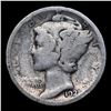 Image 2 : 1921-p Mercury Dime 10c Grades vg, very good