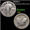 Image 1 : 1928-s Standing Liberty Quarter 25c Grades vg, very good