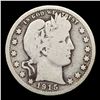 Image 2 : 1915-p Barber Quarter 25c Grades f, fine