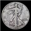 Image 2 : 1938-d Walking Liberty Half Dollar 50c Grades xf