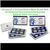 Group of 2 United States Mint Proof Sets 2004-2005 22 coins.