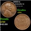 Image 1 : 1923-s Lincoln Cent 1c Grades vf++