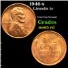 Image 1 : 1946-s Lincoln Cent 1c Grades GEM Unc RD