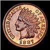 Image 2 : ***Auction Highlight*** 1887 Indian Cent 1c Graded ms65 rb By SEGS (fc)