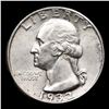 Image 2 : 1932-p Washington Quarter 25c Grades Choice Unc