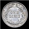 Image 3 : ***Auction Highlight*** 1909-d Barber Dime 10c Graded Select+ Unc BY USCG (fc)