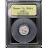 Image 4 : ***Auction Highlight*** 1909-d Barber Dime 10c Graded Select+ Unc BY USCG (fc)