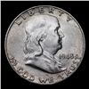 Image 2 : 1948-d Franklin Half Dollar 50c Grades GEM+ FBL