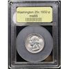 Image 4 : ***Auction Highlight*** 1932-p Washington Quarter 25c Graded GEM+ Unc BY USCG (fc)