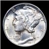 Image 2 : 1945-p Mercury Dime 10c Grades GEM+ Unc