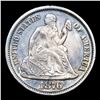 Image 2 : ***Auction Highlight*** 1876-cc Seated Liberty Dime 10c Graded Select Unc BY USCG (fc)