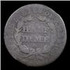 Image 3 : 1850-o Seated Liberty Half Dime 1/2 10c Grades g, good