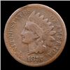 Image 2 : 1875 Indian Cent 1c Grades vg+