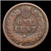 Image 3 : 1864 Indian Cent 1c Grades vg details
