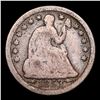 Image 2 : 1853-p Seated Liberty Half Dime 1/2 10c Grades vg+
