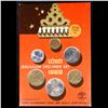 Image 2 : 1969 Coins of Israel, Jerusalem specimen in Original Mint Packaging 6 Pieces Coin Set