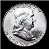 Image 2 : 1949-p Franklin Half Dollar 50c Grades GEM+ FBL