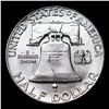 Image 3 : 1949-p Franklin Half Dollar 50c Grades GEM+ FBL
