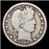 Image 2 : 1906-p Barber Quarter 25c Grades f, fine