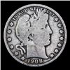 Image 2 : 1908-p Barber Half Dollars 50c Grades f, fine