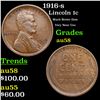 1916-s Lincoln Cent 1c Grades Choice AU/BU Slider
