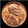 Image 2 : 1955-d Lincoln Cent 1c Grades GEM Unc RB