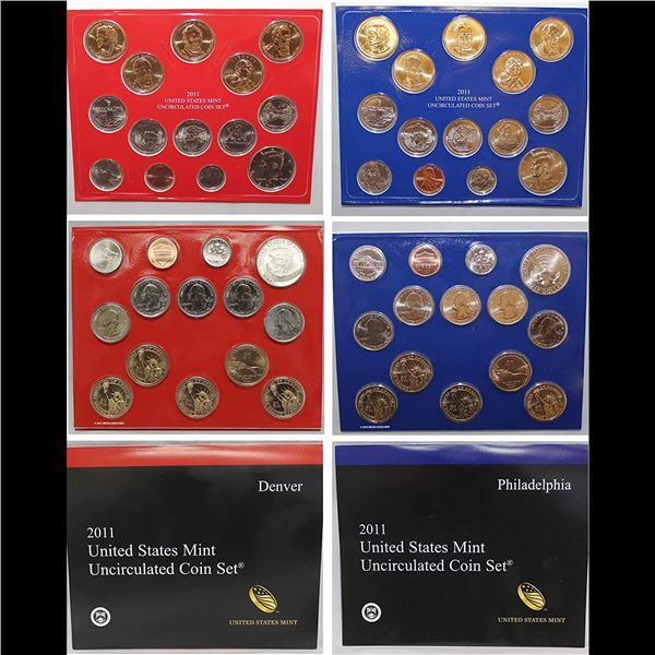 2011 United States Mint Set in Original Government Packaging! 28 Coins Inside!