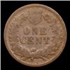 Image 3 : 1874 Indian Cent 1c Grades vg+