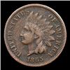 Image 2 : 1865 Indian Cent 1c Grades vf++