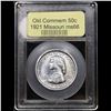 Image 4 : ***Auction Highlight*** 1921 Missouri Old Commem Half Dollar 50c Graded GEM+ Unc BY USCG (fc)