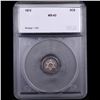 Image 4 : ***Auction Highlight*** 1872 Three Cent Silver 3cs Graded ms62 By SEGS (fc)