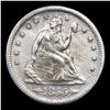 Image 2 : ***Auction Highlight*** 1855-s arrows Seated Liberty Quarter 25c Graded ms62 details By SEGS (fc)