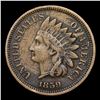 Image 2 : 1859 Indian Cent 1c Grades vf++