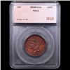 Image 4 : ***Auction Highlight*** 1857 Small date Braided Hair Large Cent 1c Graded ms65 RB By SEGS (fc)