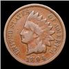 Image 2 : 1894 Indian Cent 1c Grades vf++