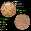 Image 1 : 1922-d Lincoln Cent 1c Grades vf++
