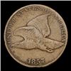 Image 2 : 1857 Flying Eagle Cent 1c Grades f+