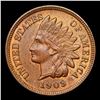 Image 2 : 1909 Indian Cent 1c Grades GEM Unc RB