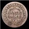 Image 3 : 1845-p Seated Liberty Half Dime 1/2 10c Grades f+