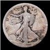 Image 2 : 1917-p Walking Liberty Half Dollar 50c Grades vg+