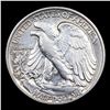 Image 3 : 1938-d Walking Liberty Half Dollar 50c Graded au58 By SEGS